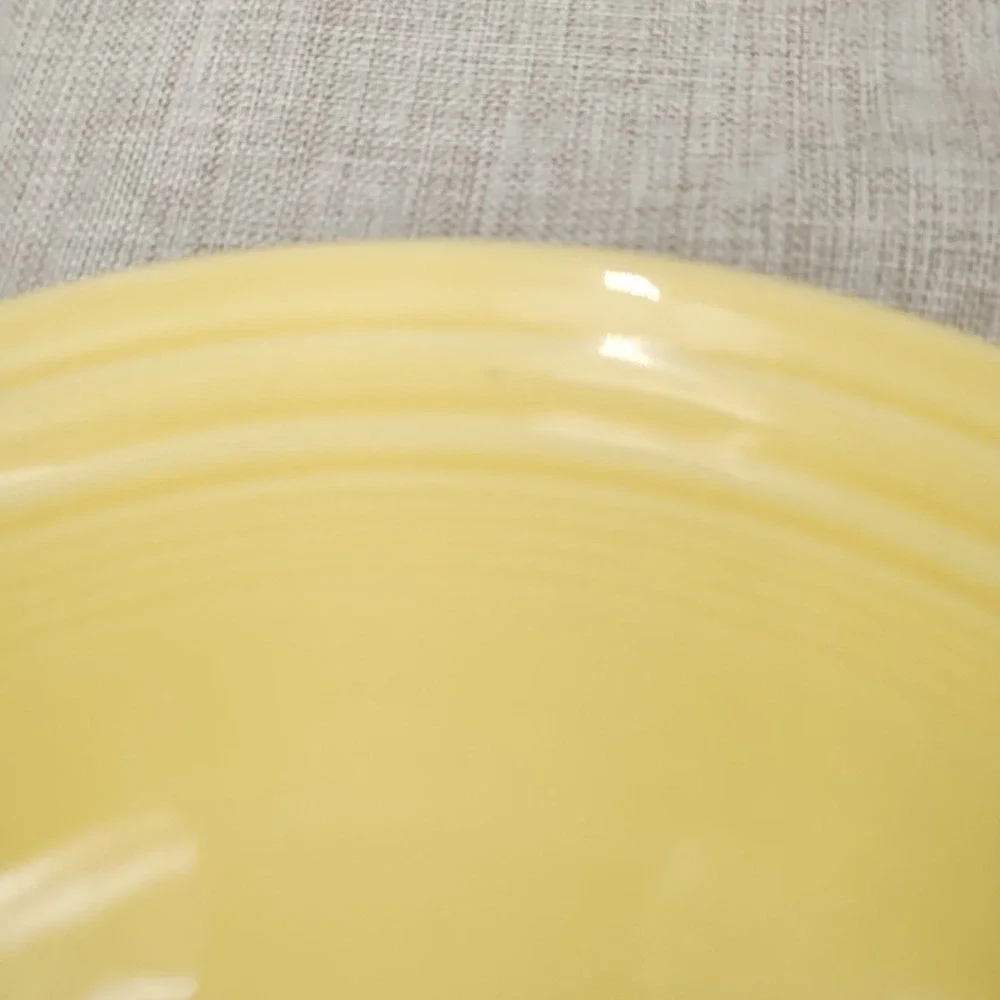 Fiesta Sunflower Classic Rim Dinner Plate & Cereal Bowl Set Ex Cond Retired